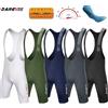 DAREVIE Pantaloncini con bretelle da ciclismo Senza cuciture 4.0 Italia ELASTIC-INTERFACE Pad Pantaloncini da ciclismo Diamond Leg Gripper Pantaloncini Bretelelle da uomo