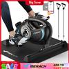 MERACH Sotto la scrivania Pedale per bici Esercitatore Mini bici magnetica silenziosa con app per il recupero delle gambe del braccio Terapia fisica Scrivania per piedi lisci - S04B1
