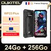 OUKITEL Smartphone OUKITEL WP23 Plus 10600mAh IP69K Impronta Digitale 24(8+16)GB + 256GB 60Hz Fotocamera 13MP+5MP NFC 15W Android 14.0 - green