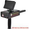 Metal Detector 3D a lungo raggio 1200M, rilevatore professionale di oro/argento/diamante con display a LED e puntamento laser - Black Hawk - Black