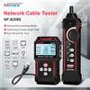 NOYAFA NF-8209S Tester per cavi di rete Localizzatore per cavi Display LCD Poe Checker Cat5 Cat6 Misura lunghezza Wiremap Tester Strumenti di rete - NF-8209S