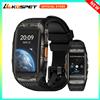 KOSPET TANK X2 Ultra GPS Smart Watch per uomo Schermo curvo 3D 60 giorni Batteria Bussola Altimetro IP69K 5ATM Impermeabile BT Chiamata - Silver