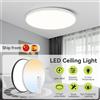 CANMEIJIA Lampade da soffitto moderne a LED Plafoniera con telecomando 50W Lampada da pannello a LED dimmerabile per cucina Camera da letto Soggiorno -