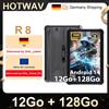 Hotwav Tablet rugged HOTWAV R8, 12GB (4+8) di RAM + 128GB di memoria, display da 10,1'', fotocamere da 5MP (frontale) + 13MP (posteriore), Android 14.0, batteria da 10800mAh, Dual SIM, GPS, connettività 4G - Black