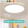 CANMEIJIA Lampada da soffitto a LED Lampadario Lampada da pannello intercambiabile a 3 colori Plafoniera per soggiorno Illuminazione per interni per camera da letto Cucina Luminair -