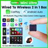 CarlinKit 5.0 Mini Adattatore Ultra Wireless Wireless CarPlay Android Auto Per Auto OEM Plug and Play WiFi Bluetooth Connessione Automatica