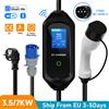 AFEEV 3.5/7KW Caricatore EV portatile Type2 IEC62196-2 Caricatore per auto elettrica 16A EVSE Cavo di ricarica veloce WiFi APP Controllo Bluetooth