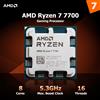 AMD Ryzen 7 7700 Processore CPU da gioco desktop 65W 5,3 GHz 8 core 16 thread Zen 4 AM5 -