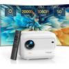 WIMIUS Mini proiettore Yaber L1 4K 1080P Supporto proiettore portatile 20000 lumen Android BT5.2 WIFI6 Home Cinema - Yaber L1
