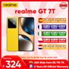 realme GT 7TSmartphone 5G 2025 Nuovo Mediatek 8400-Max 7000Mah Titan Batteria 120W Ultra Charge 6.8'' 120Hz Display Versione globale - 12Gb+256Gb Racing Yellow