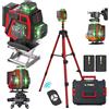 Seeiswork 16 linee 4D luce verde livello laser da parete ad alta precisione autolivellante 360 livelli laser a raggio verde orizzontale e verticale -