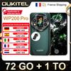 OUKITEL WP200 Pro Smartphone Robusto 5G 72(24+48)GB + 1TB Android 15 6,7'' 120Hz 108MP+32MP 8800mAh 45W Dual SIM/AI/NFC - green