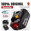 Makita Batteria Makita 18 V originale al 100% Utensile elettrico ricaricabile da 6,0 Ah Batteria Makita 18 V, LED agli ioni di litio sostituibile, BL1860B - Makita 5AhX1--10C