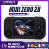AMPOWN Mini Zero 28 Console di Gioco Portatile Retro con Schermo IPS da 2.8", Sistema Operativo Android A133P, 2GB RAM, WiFi 2.4G, Batteria 2900mAh, Supporto Scheda TF 512GB, Lettore Video Tascabile,