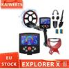 KAIWEETS EXPLORER X II Metal Detector, 4 modalità di rilevamento versatili, attacco manubrio regolabile, bobina impermeabile IP68, schermo LCD - KAIWEETS EXPLORER X II