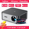 ThundeaL TD98Pro Proiettore Full HD 1080P Proiettore WiFi Android 4K Messa a fuoco automatica TD98 Pro 3D Smart Home Theater Video Proiettore esterno proiettore proiettore 4k mini proiettore - Android Version