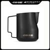 MHW-3BOMBER 350ml 450ml Turbo Brocca per schiuma di latte Brocche per cottura a vapore Brocca professionale per schiuma di latte Home Barista Accessori da cucina - 350ml Black