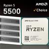 AMD Nuovo AMD Ryzen 5 5500 R5 5500 3,6 GHz 6-Core 12-Thread CPU 7NM L3 = 16M 100-000000457 Presa AM4 ma senza dispositivo di raffreddamento -