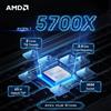 AMD NUOVO AMD R7 5700X Socket AM4 L3 = 32M 3,4GHz 8 core 16 thread Processore 65W Applicabile a B550 Ryzen 7 5700X 7NM DDR4 Nessuna ventola -