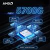 AMD NUOVO AMD R7 5700G Socket AM4 L3 = 16M 3,8 GHz 8 core 16 thread Processore 65W Applicabile a B550 Ryzen 7 5700G 7NM DDR4 Nessuna ventola -
