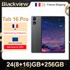 BLACKVIEW Tab 16 Pro Tablet touch 24Go + 256Go-SD 1A mAh 13MP + 8MP Android 14 Ricarica rapida-Dual SIM Modalità PC - Black