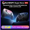 GameSir Super Nova Controller di gioco wireless T4N Pro Gamepad Effetto Hall Stick Trigger analogici per PC Switch Android iOS - Whipped Pink