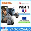 Oscal Pilot 1 [Senza caricatore UE] Smartphone robusto 18 GB (6+12) 256 GB 15000 mAh Doppia torcia 6,67'' 50 MP 138 dB Altoparlante Android 14 - Black