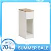 SoBuy Tavolino laterale SoBuy FBT111 con cassetto per letto con box spring, tavolino da divano, tavolino stretto, tavolino per telefono, comodino