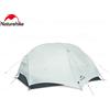 Naturehike Tenda da campeggio Naturehike Mongar UL 1-2 persone Tenda da 3 stagioni in nylon 15D Tenda da trekking da viaggio esterna ultraleggera portatile impermeabile - 1 People-Brown