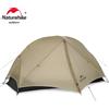 Naturehike Mongar UL 2 Tenda Tenda da viaggio per 2 persone Tenda da viaggio ultraleggera 20D Tenda da campeggio esterna per sopravvivenza da escursionismo impermeabile - 2P - 210T - Blue
