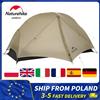 Naturehike Mongar UL 2 Tenda Tenda da viaggio per 2 persone Tenda da viaggio per esterni 15D Tenda da campeggio ultraleggera impermeabile per zaino in spalla - Mongar-210T-Navy