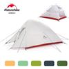 Naturehike Cloud Up 2 Pro Tenda ultraleggera Tenda da spiaggia per escursionismo all'aperto impermeabile per 2 persone Tenda da campeggio per zaino in spalla in nylon 20D 210T - 210T Orange