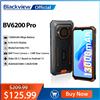 Blackview BV6200 Pro Rugged Phone Android 13 6.56 ''Helio P35, 6GB + 128GB Smartphone 13000mAh con telefono cellulare NFC a ricarica rapida da 18W - Black