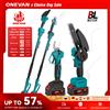 ONEVAN Forbici per motoseghe elettriche con palo telescopico senza spazzole 3500W 3 IN 1 Strumento di potatura da giardino a ramo alto per batteria 21V 18V - 0 battery