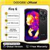 DOOGEE Fire 6 Telefono robusto Display da 6,56" 90Hz T606 Octa Core 6GB + 256GB 50MP AI Fotocamera principale 10400mAh/18W Cellulare Android 14 - 6GB 256GB Black