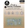 Charms in metallo Snowflakes