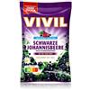 VIVIL Ribes nero con 23 erbe aromatiche, 1 bustina, caramelle per la tosse aromatizzate alle erbe, senza zucchero e vegano, 1 x 120 g
