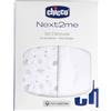 CHICCO PESANTE Set Lenzuola in Cotone Sopra-sotto per Next2Me - Confetti