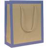 Busta in carta riciclata avana personalizzabile Frame 30 x 26,5 x 12 cm personalizzate o neutre