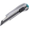 wolfcraft Abbrechklingenmesser 4306000 - Extra scharfes Cutter Messer mit 18mm Abbrechklinge - Kompatibel mit Standardklingen - für Hand- & Heimwerker