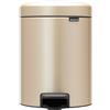 BRABANTIA PATTUMIERA A PEDALE, 5 LT NEWICON ORO METALLIZZATO