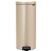 BRABANTIA PATTUMIERA A PEDALE, 30 LT NEWICON ORO METALLIZZATO
