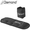 Diamond Fitness Kit Risparmio con 4 Paia di Cavigliere Appesantite Nere da 2,5 kg