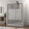 KAMALU Nicchia cristallo serigrafato 140cm altezza 180cm K410N