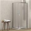 KAMALU Box doccia 80x70 altezza 180cm vetro opaco K410