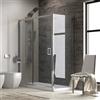 KAMALU Box doccia 110x70 cm vetro trasparente altezza 180cm K410NS