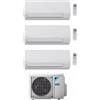 Daikin Climatizzatore 7000+9000+9000 CTXF20F CTXF25F CTXF25F 3MXF68A Trial Split 7+9+9 Sensira R-32 WIFI Incluso/Integrato