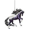 Enesco The Trail of Painted Ponies Frosted Black Magic Hanging Ornament, 8,4 cm, multicolore