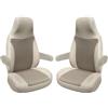 BREMER SITZBEZÜGE Coprisedili in diverse misure compatibili con camper, posto conducente e passeggero. Codice colore: 804 (beige)