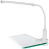 Eglo Leuchten my light Lampada da scrivania bianca Laroa con pinza a Led integrato da 4,5W luce 4000k 96434/20